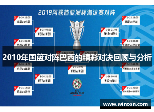 2010年国篮对阵巴西的精彩对决回顾与分析